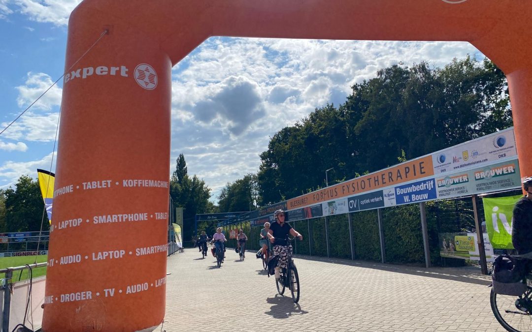 Nijkerkse fietsvierdaagse 2025 maandag route Elspeet