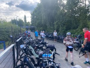 Nijkerkse fietsvierdaagse 2025 maandag route Elspeet