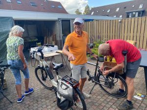 Nijkerkse fietsvierdaagse 2025 maandag route Elspeet