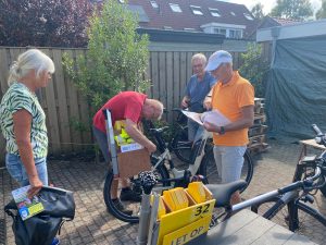 Nijkerkse fietsvierdaagse 2025 maandag route Elspeet